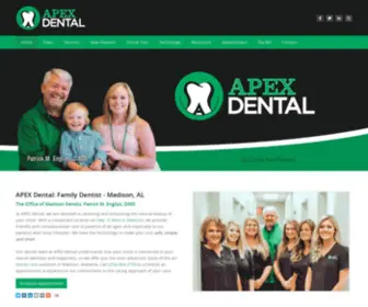 Apex-Dental.com(Dr. Patrick English) Screenshot