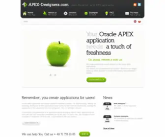 Apex-Designers.com(APEX Designers) Screenshot