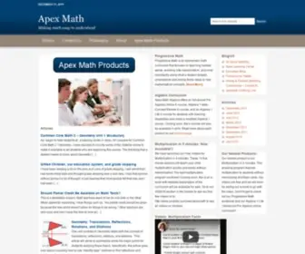 Apex-Math.com(Apex Math) Screenshot