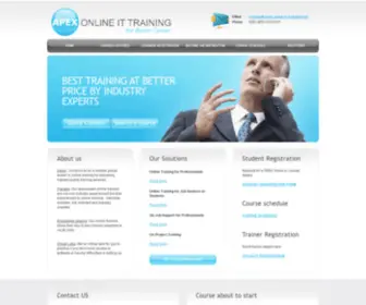 Apex-Online-IT-Training.com(APEX ONLINE TRAINING) Screenshot