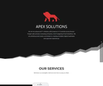 Apex-Solutions.co(Apex Solutions) Screenshot