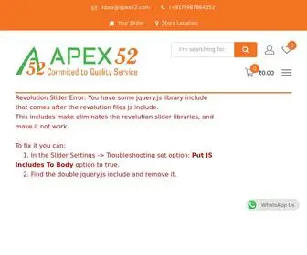 Apex52.in(Best Online Shopping Deals Mumbai) Screenshot