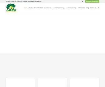 Apexarborcare.com(Orlando Tree service) Screenshot