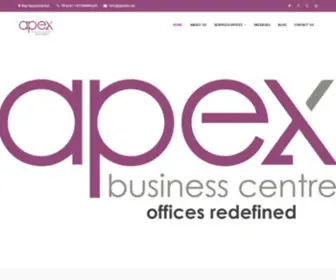 Apexbc.ae(Business Centre in Dubai) Screenshot