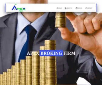 Apexbrokingfirm.com(Apex Broking firms) Screenshot