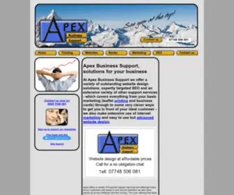 Apexbusinesssupport.com(Web Design Swindon) Screenshot