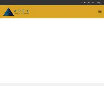 Apexcenters.com(Apex Office Centers) Screenshot