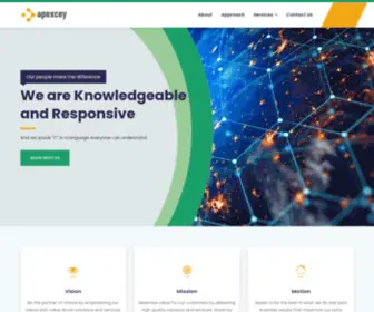 Apexcey.com(Partner in your Digital Transformation) Screenshot