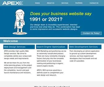 Apexcoding.com(Website Design & Search Engine Optimization) Screenshot