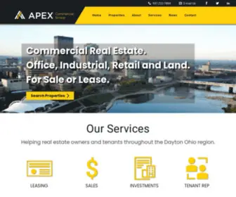 Apexcommercialgroup.com(APEX Commercial Group) Screenshot