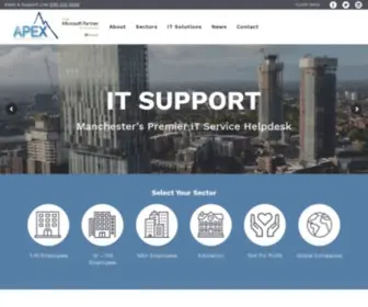 Apexcomputing.co.uk(Business IT Support in Manchester) Screenshot