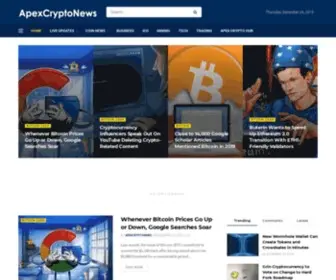 Apexcryptonews.com(Apex Crypto News) Screenshot