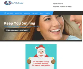 ApexDental.co.nz(Apex Dental) Screenshot