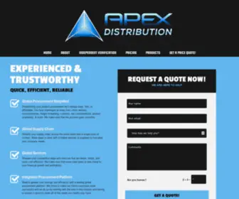 ApexDistributions.com(apexdistributions) Screenshot