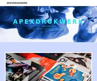 ApexDrukwerk.nl(Alles over jouw organisatie) Screenshot