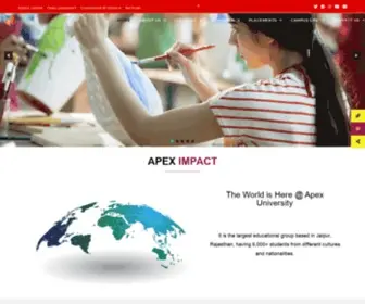 Apexedu.org(Best B.Tech College In Jaipur) Screenshot