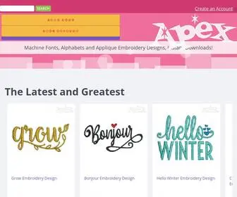 Apexembdesigns.com Screenshot