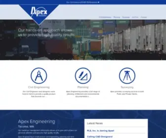 Apexengineering.net(Apex Engineering) Screenshot