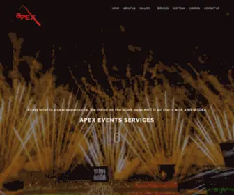 Apexevents.ae(Events In Dubai) Screenshot