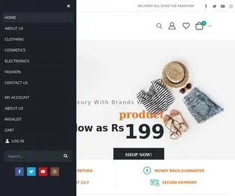 Apexevoke.com(Online Shopping & Delivery all over Pakistan) Screenshot