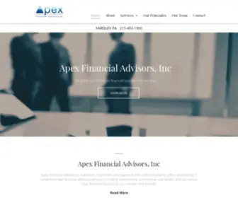 Apexfinancialadvisors.com(Apex Financial Advisors) Screenshot