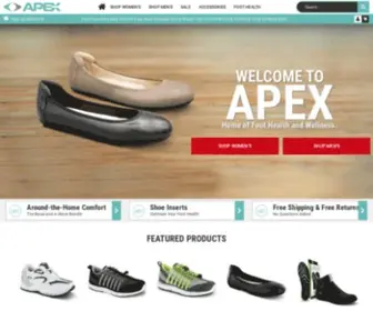 Apexfoot.com(Diabetic Shoes) Screenshot