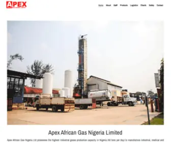 Apexgas.com(APEX) Screenshot