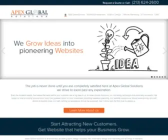 Apexglobalsolutions.com(Apex Global Solutions) Screenshot