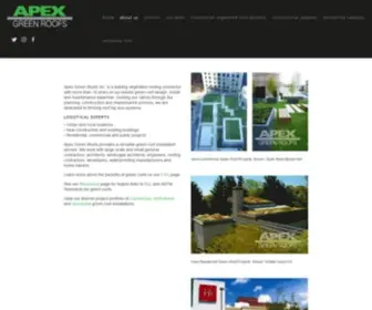 Apexgreenroofs.com(Apex Green Roofs) Screenshot