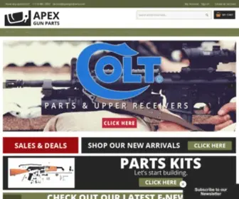 Apexgunparts.com(Apex gun parts) Screenshot