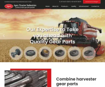 Apexharvester.com(Apex Tractor Industries) Screenshot