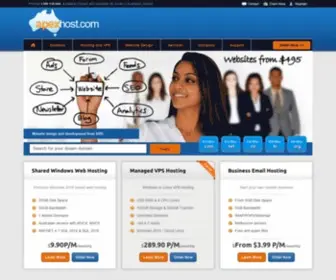 Apexhost.com.au(DOTNET, Windows 2016 Web Hosting) Screenshot