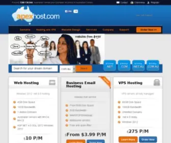 Apexhost.net.au(Apexhost) Screenshot