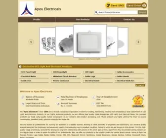 Apexhyd.com(Apex Electricals) Screenshot