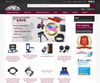 Apexinds.com(Specialty automotive diesel tools & diagnostic tools including NEXIQ USB) Screenshot