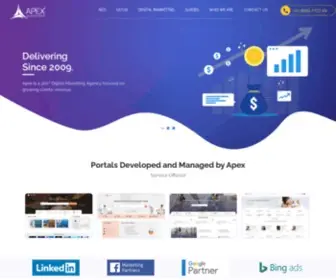 Apexinfotechindia.com(Digital Marketing Agency) Screenshot