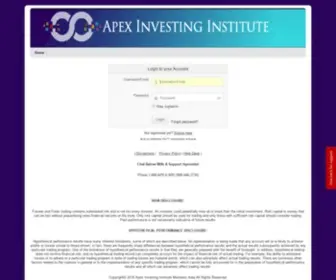 Apexinvesting.net(Please loginApex Investing Institute Members Area) Screenshot