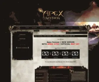 ApexKo.com(Apex Gaming) Screenshot
