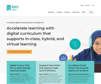 Apexlearning.com(Apex Learning) Screenshot