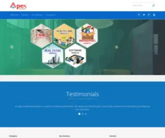 Apexmarket.net(APEX Marketing & Sales) Screenshot