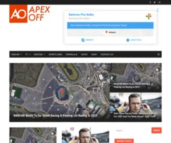 Apexoff.com(Another Racing Blog) Screenshot