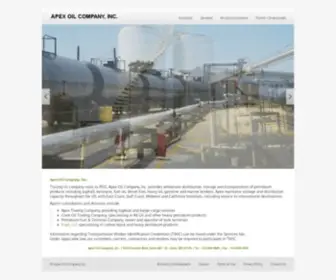 Apexoil.com(Apex Oil Company) Screenshot