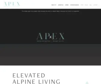 Apexparkcity.com(Apex Residences Park City) Screenshot