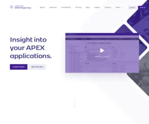 Apexprojecteye.com(APEX Project Eye) Screenshot