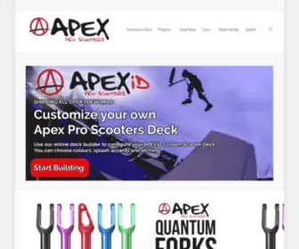 Apexproscooters.com Screenshot