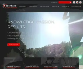 Apexpt.com(APEX Physical Therapy) Screenshot