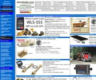 Apexscales.com(Load cells) Screenshot