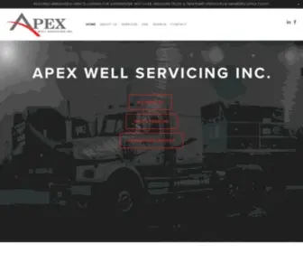 Apexservice.ca(APEX WELL SERVICING INC) Screenshot