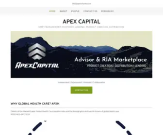 Apexshares.com(Apex Capital) Screenshot