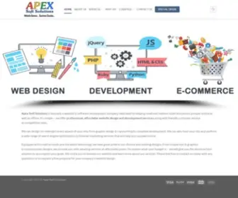 Apexsoftsolutions.com(Apex Soft Solutions) Screenshot